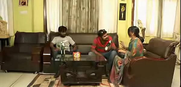  (Mp4Videos.Org) Romantic Aunty With 2 Guys Non Stop Romancing Masala Latest Telugu Romantic Short Fi